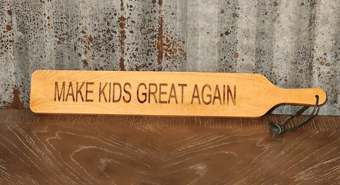 Make Kids Great Again Paddle